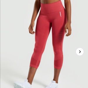 Gymshark energy seamless cropped leggings